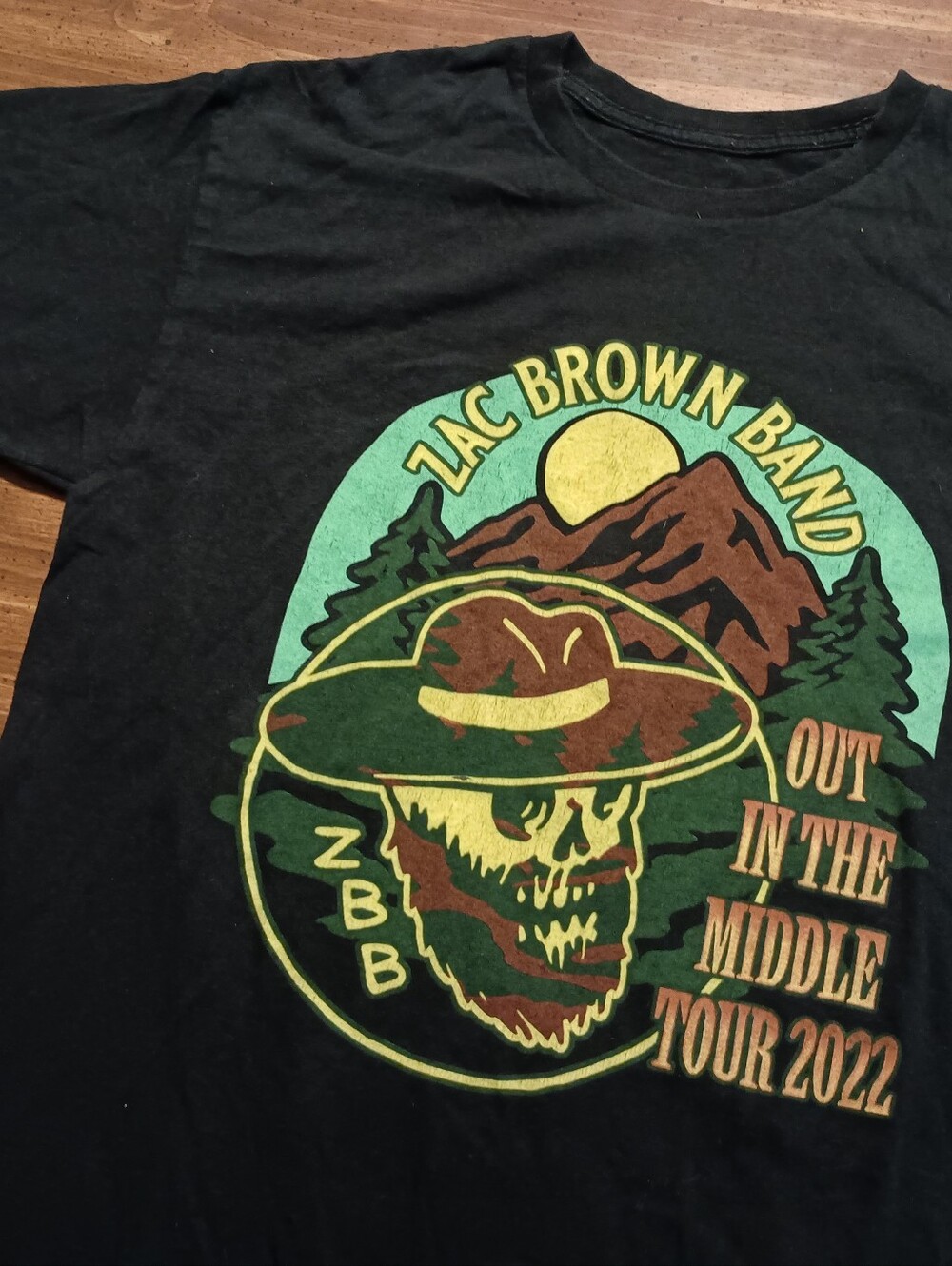 Zac Brown Band Concert Tour T‑Shirt - Medium // ZBB music country rock tee shirt
